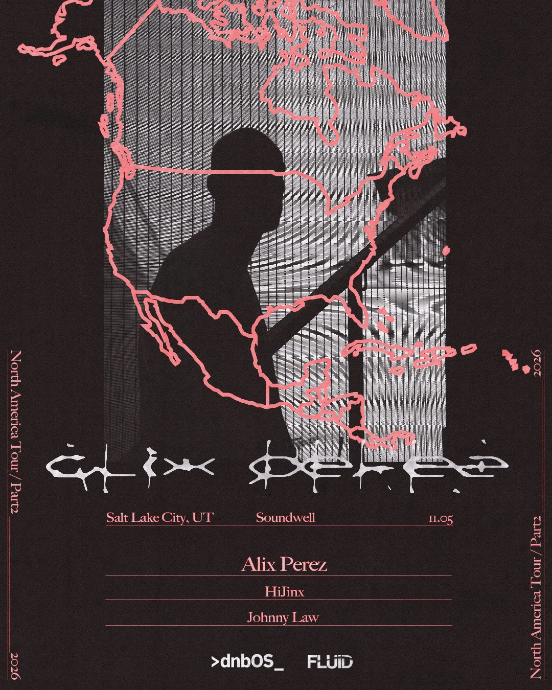 Alix Perez: North American Tour event poster