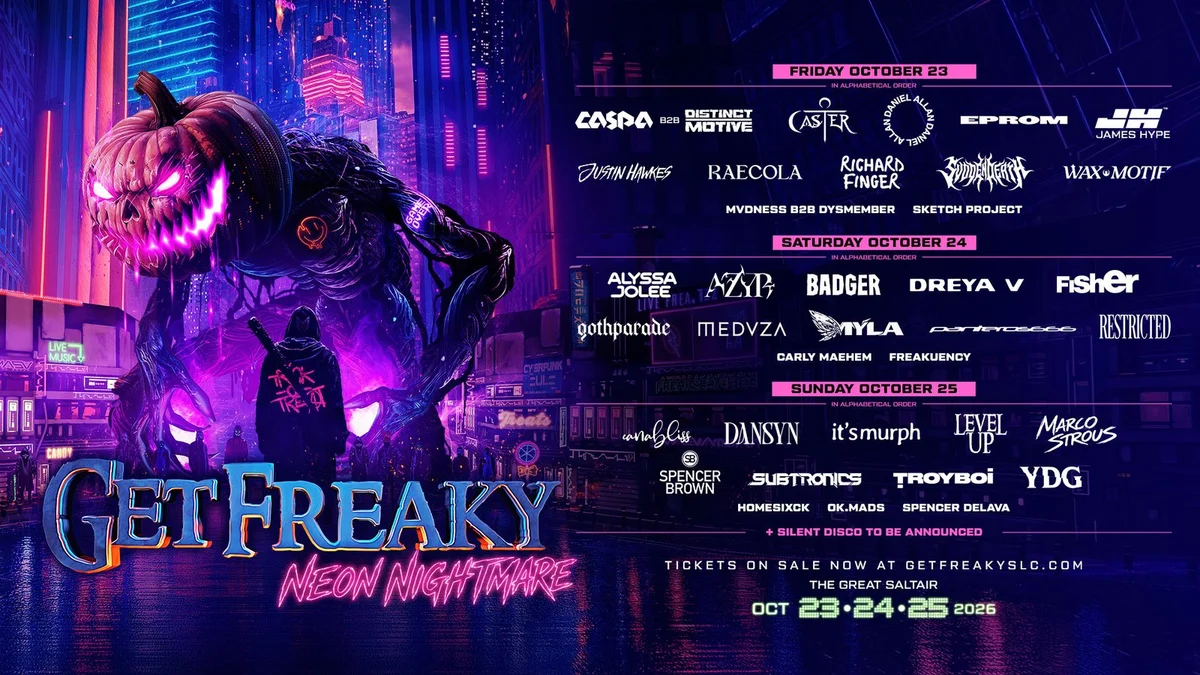 Get Freaky Festival event poster