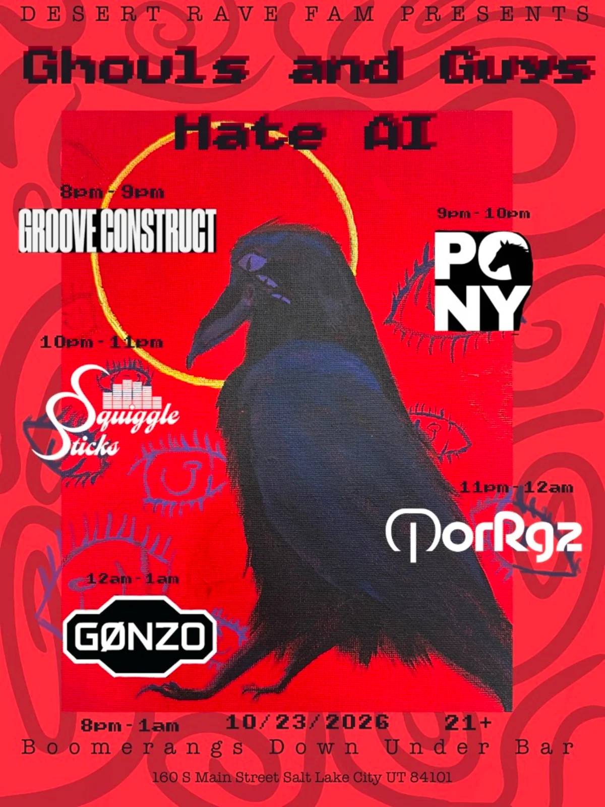 Ghouls & Guys Hate AI poster