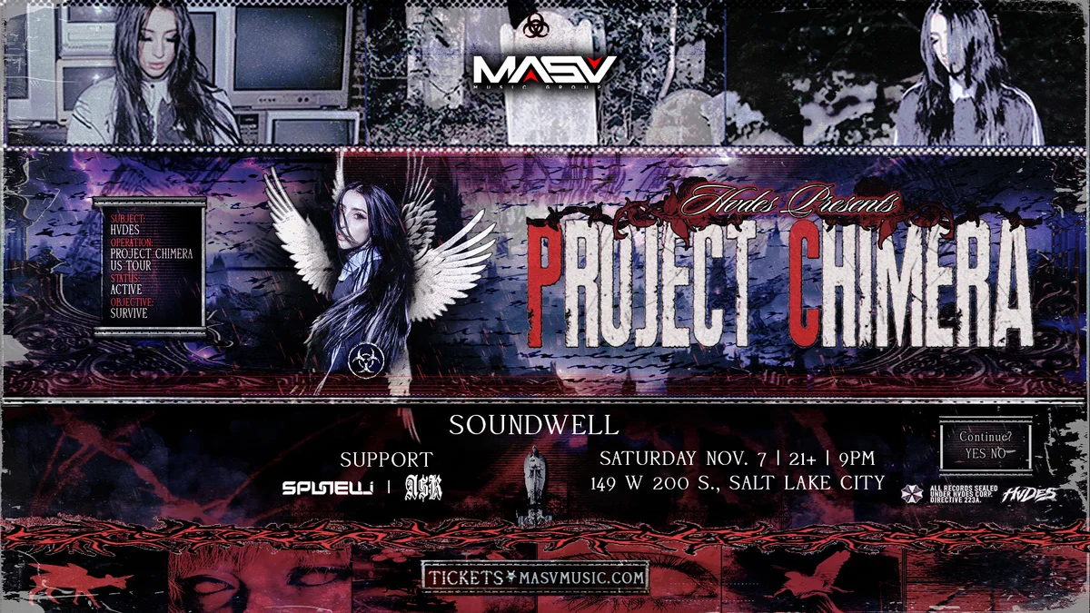 HVDES Project Chimera event poster