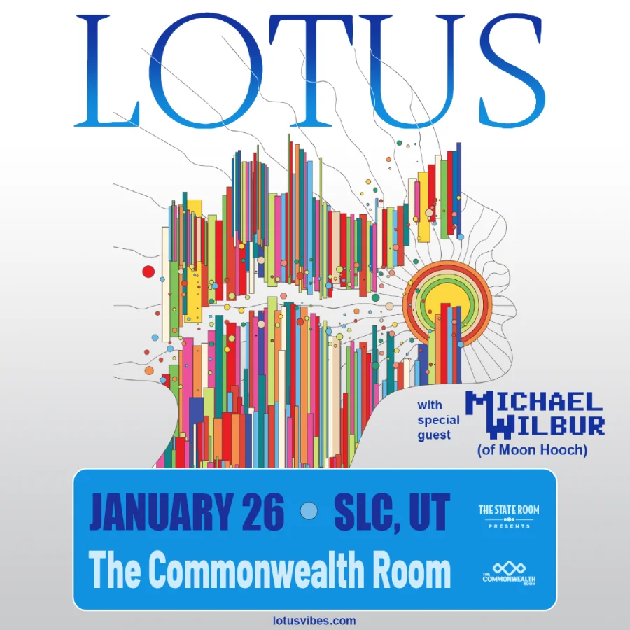 Lotus with special guest Michael Wilbur at The Commonwealth Room poster