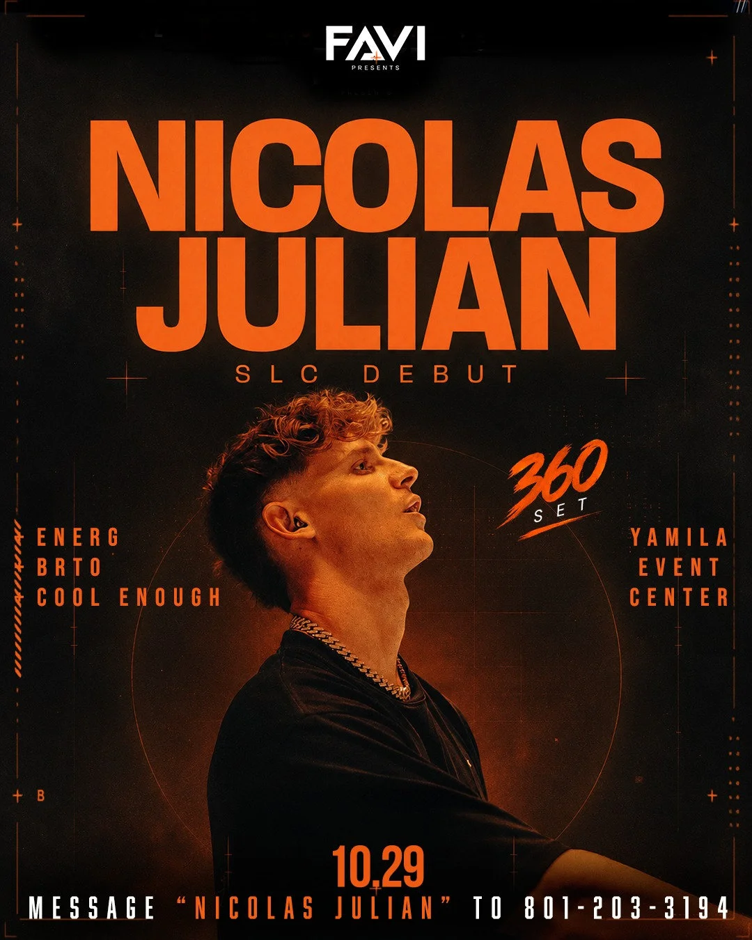 Nicolas Julian at Yamila Event Center poster
