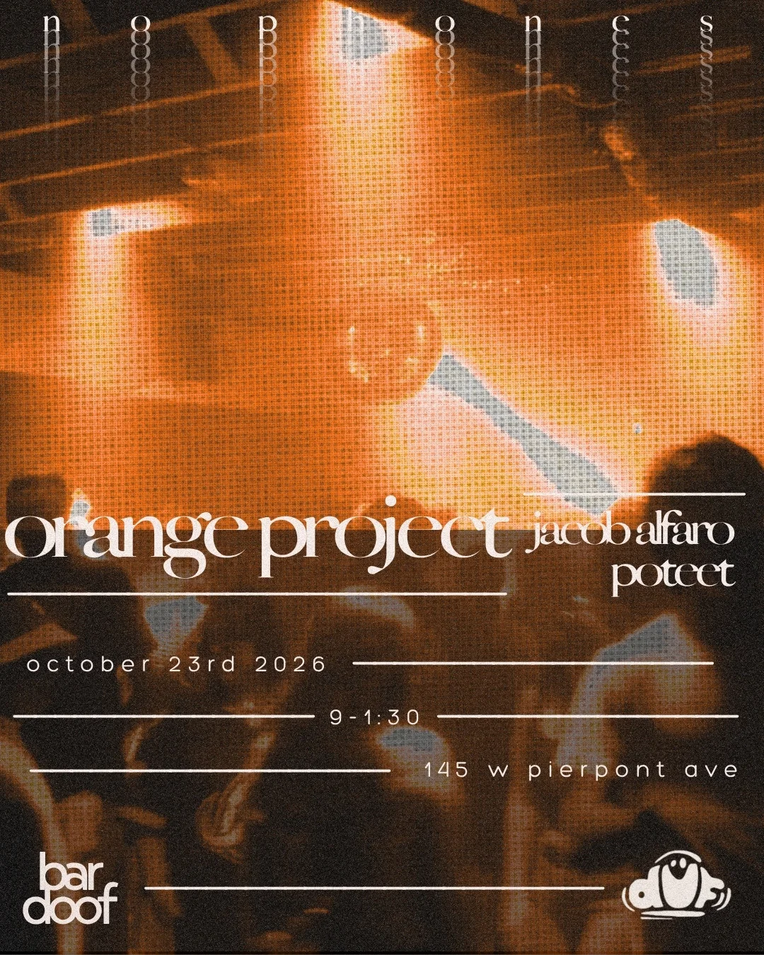 Orange Project at BarDoof poster