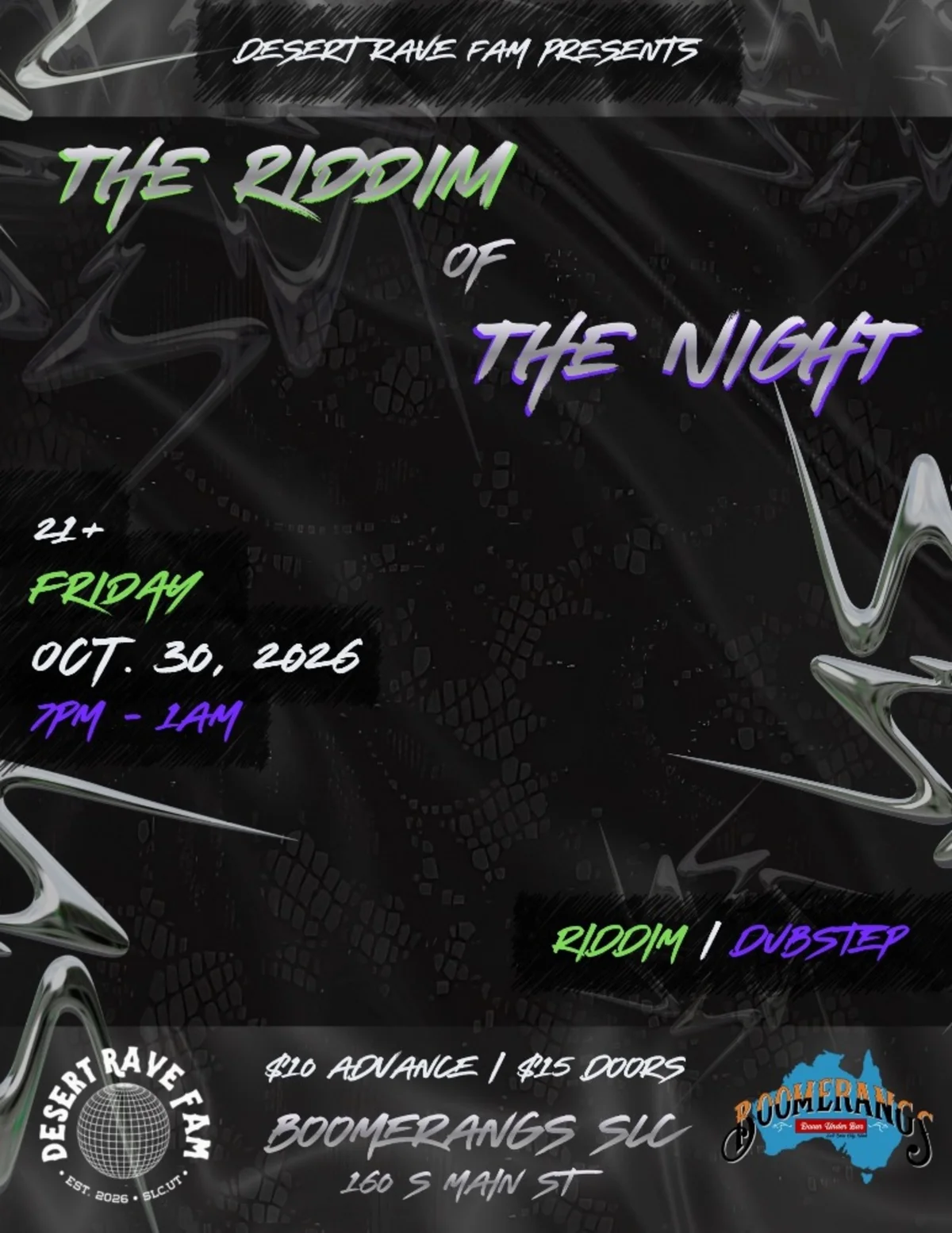 Riddim of the Night poster