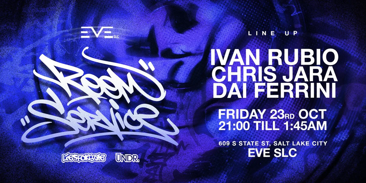 Room Service by UNDR event poster