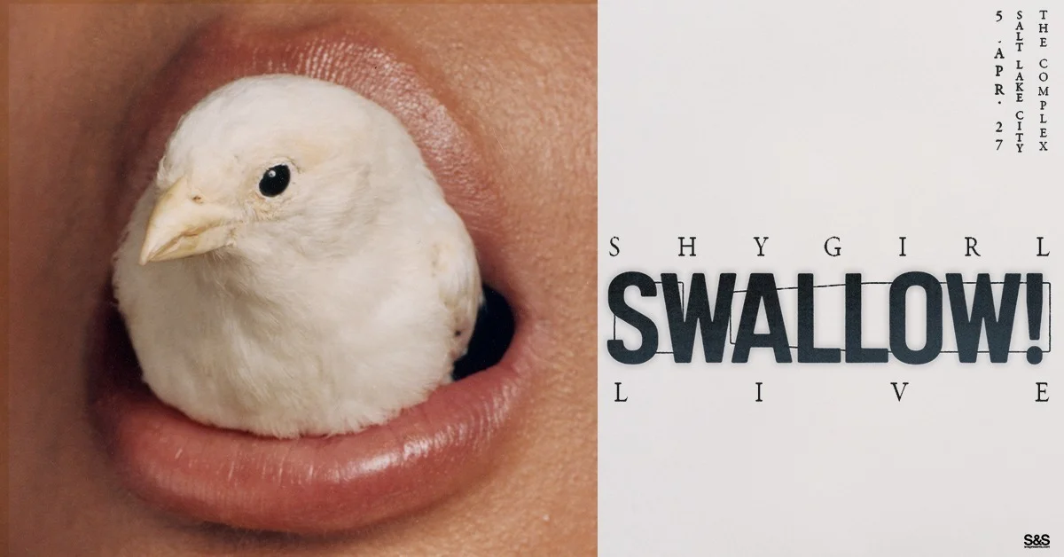 Shygirl SWALLOW LIVE poster