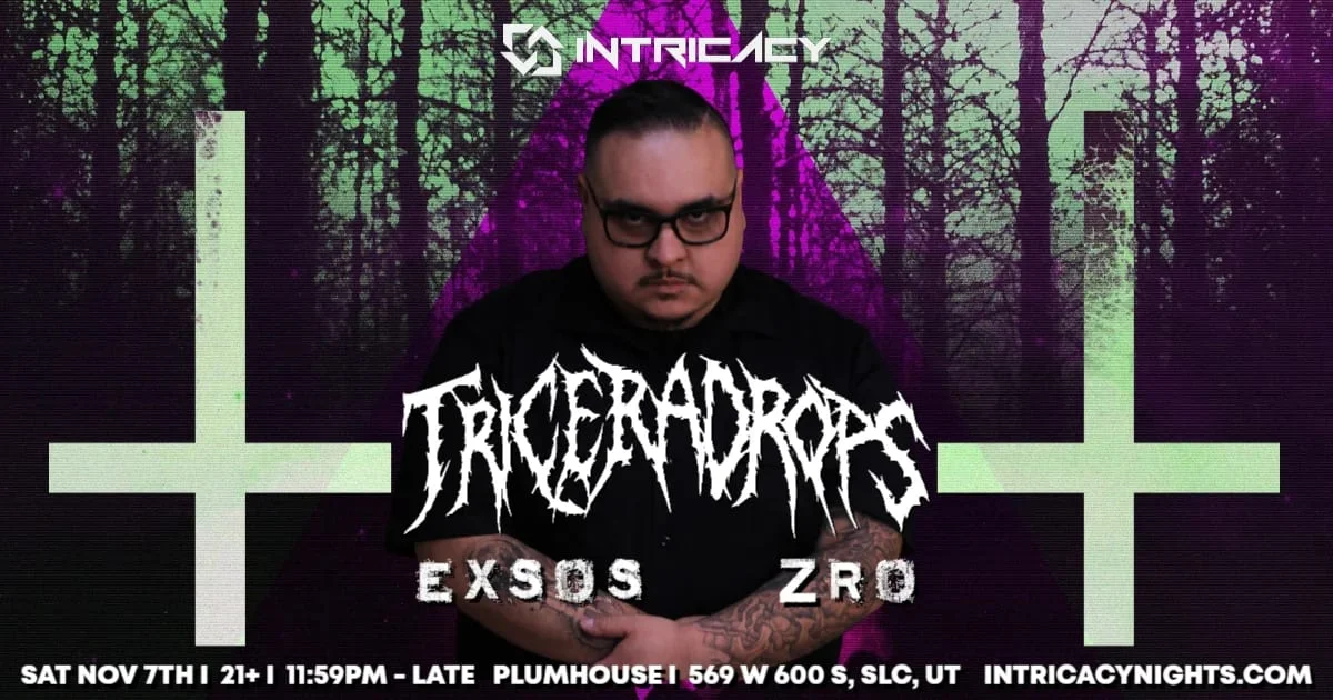 Triceradrops at Plumhouse poster