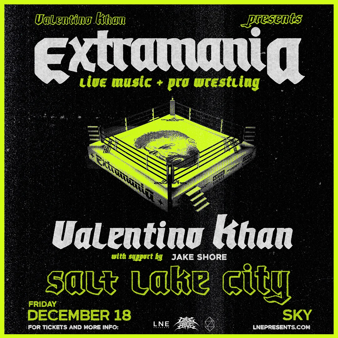 Valentino Khan Extramania event poster